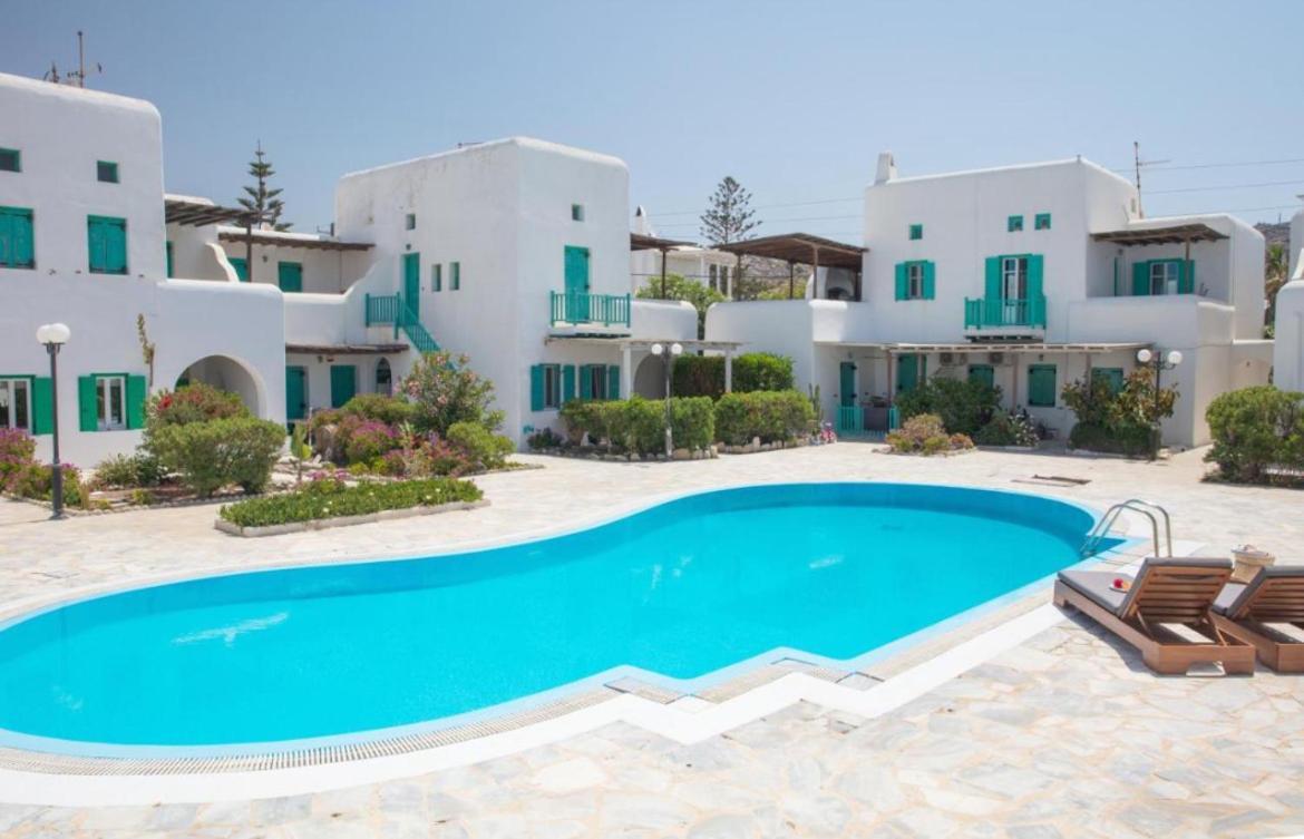 Ornos Mykonos 2 Bedroom House With Swimming Pool Dış mekan fotoğraf